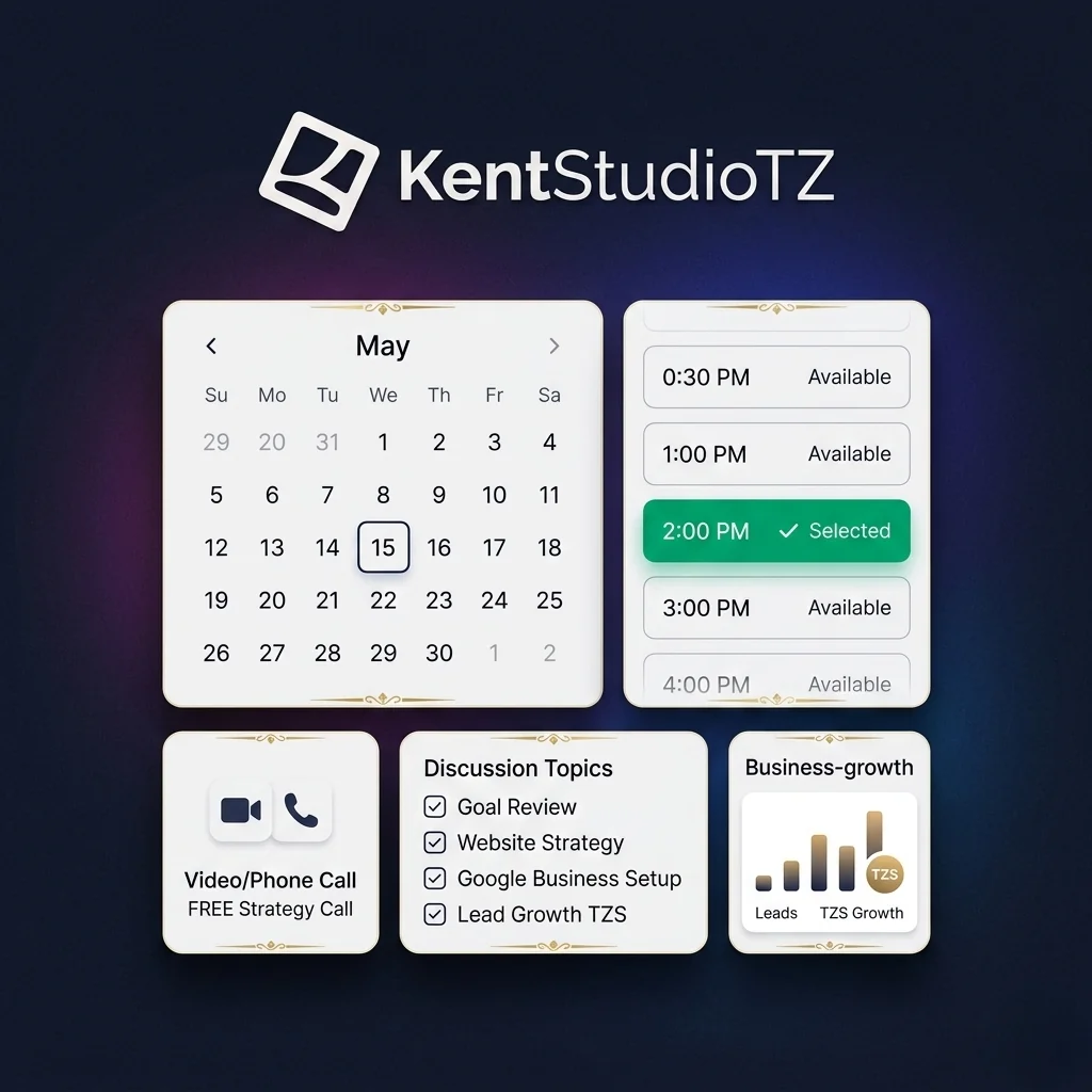 KentStudioTZ consultation booking